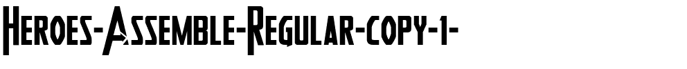 Heroes Assemble Regular.ttf