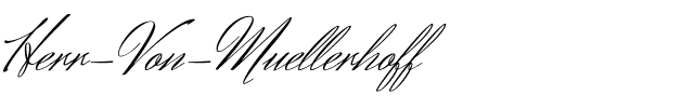 Herr Von Muellerhoff Regular.ttf