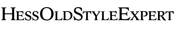 HessOldStyleExpert Regular.ttf