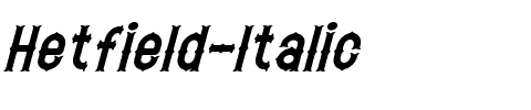 Hetfield Italic.otf