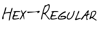 Hex Regular.ttf