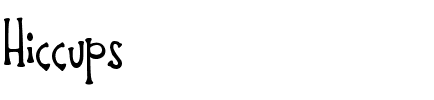 Hiccups Normal.ttf