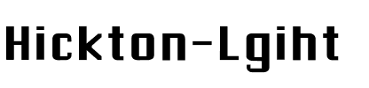 Hickton-Lgiht Regular.ttf