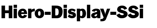 Hiero Display SSi Regular.ttf