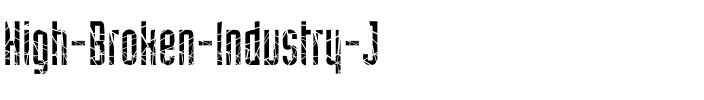 High Broken Industry J Bold.ttf