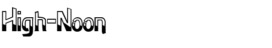 High Noon Regular.ttf