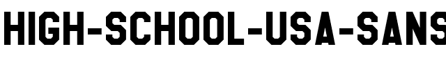 High School USA Sans Regular.ttf