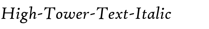 High Tower Text Italique.ttf