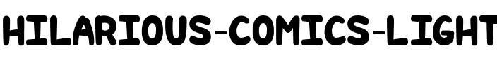 Hilarious Comics light Regular.ttf