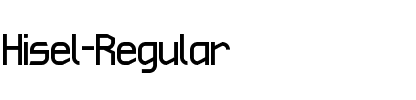 Hisel Regular.ttf