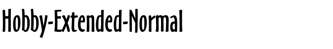 Hobby Extended Normal.ttf