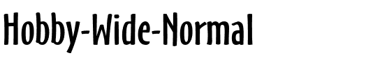 Hobby Wide Normal.ttf