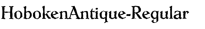 HobokenAntique Regular.ttf