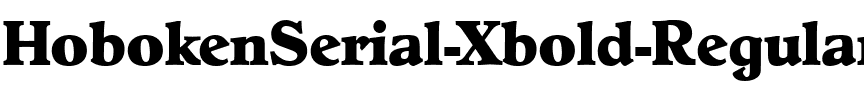 HobokenSerial-Xbold Regular.ttf