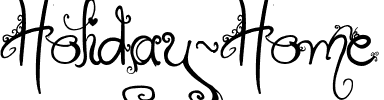 Holiday Home Normal.ttf