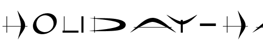 Holiday hardcore Regular.ttf