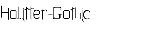Holitter Gothic Normal.ttf
