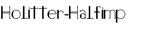 Holitter Halfimp Normal.ttf