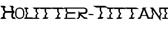 Holitter Tittanium Normal.ttf