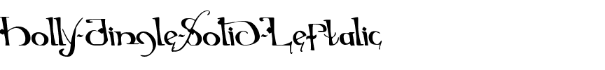 Holly Jingle Solid Leftalic Italic.ttf
