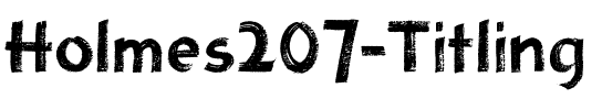 Holmes207 Regular.ttf
