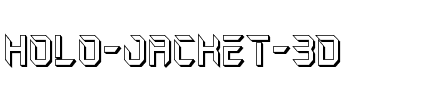 Holo-Jacket 3D Regular.ttf
