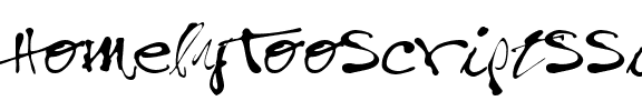 HomelyTooScriptSSi Regular.ttf