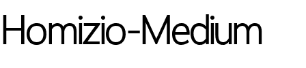 Homizio Medium.ttf