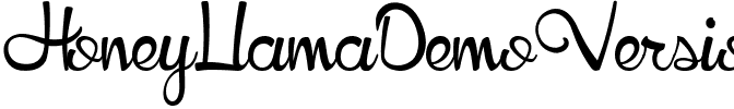 HoneyLlama Demo Version Regular.ttf