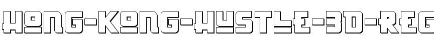 Hong Kong Hustle 3D Regular.ttf