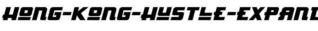 Hong Kong Hustle Expanded Italic Expanded Italic.ttf