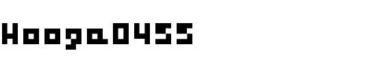 hooge 04_55 Regular.ttf