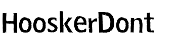 HooskerDont Dont.ttf
