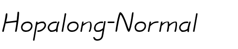 Hopalong Normal.ttf