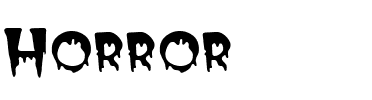 Horror Regular.ttf