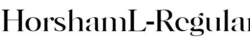 HorshamL Regular.ttf