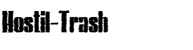 Hostil Trash Regular.ttf