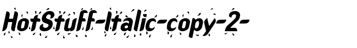 HotStuff Italic.ttf