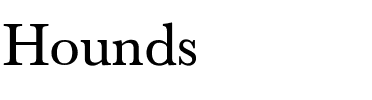 Hounds Regular.ttf