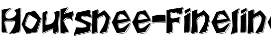 Houtsnee Fineline Regular.ttf