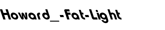 Howard_ Fat-Light Regular.ttf