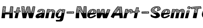 HtWang NewArt-SemiTone Regular.ttf
