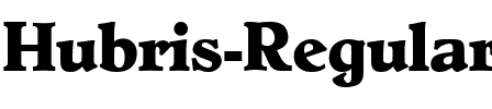 Hubris Regular.ttf