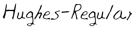 Hughes Regular.ttf