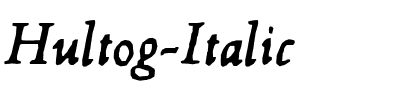 Hultog Italic.ttf