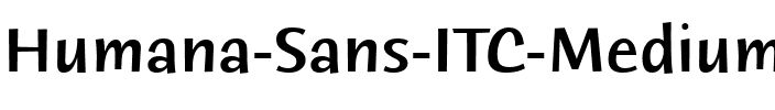 Humana Sans ITC Medium Regular.ttf
