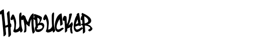 Humbucker Regular.ttf