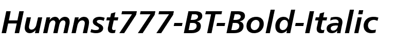 Humnst777 BT Bold Italic.ttf