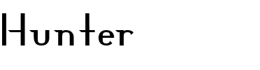 Hunter Regular.ttf