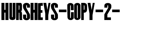 Hursheys Regular.ttf